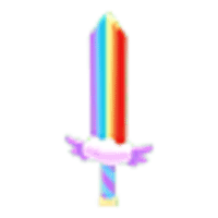 Rainbow Sword - Rare from Gifts